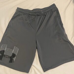 Under Armour Boy’s  Charcoal Athletic Shorts